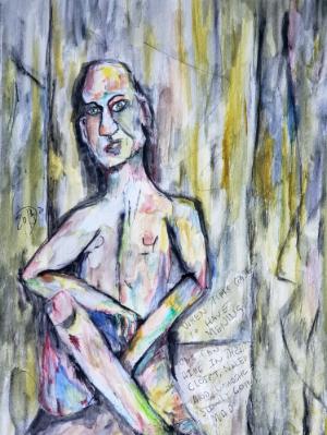 When time ceases to have meaning, one can hide in their closet naked and unwashed, slowly going mad. When time ceases to have meaning, one can hide in their closet naked and unwashed, slowly going mad.