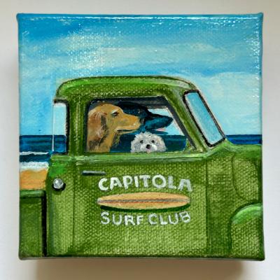 THE CAPITOLA SURF CLUB ON PATROL THE CAPITOLA SURF CLUB ON PATROL