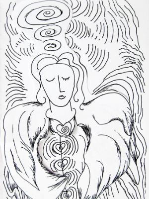 Meditating Angel Meditating Angel