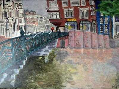  31"x 47" oil on canvas Amsterdam