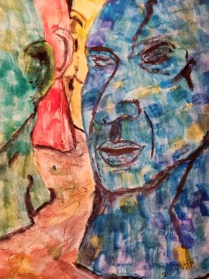 In to the Valley of Faces. In to the Valley of Faces.