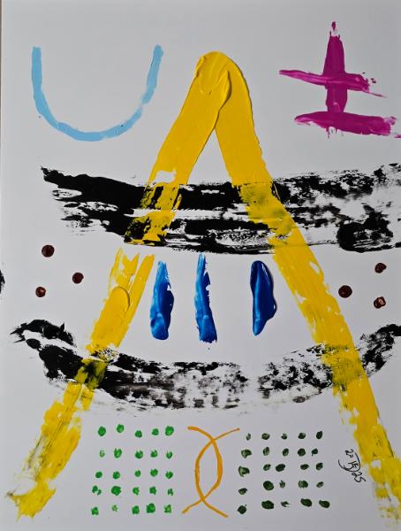 The Yellow Series: #13: The King in Yellow reveals his Coat of Arms, that also acts as a decoder ring. 