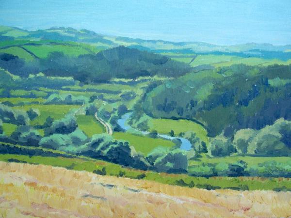 View of the river Taw, North Devon
