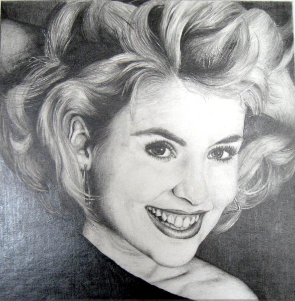 Portrait in pencil
