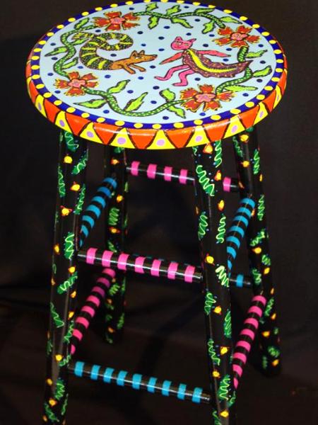 Indienne Flowers with Creatures