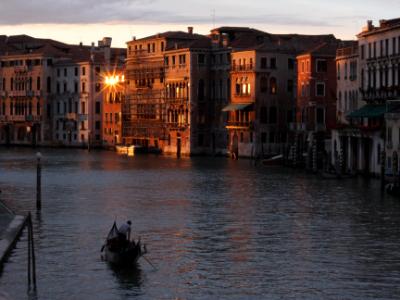 Sunset in Venice Sunset in Venice
