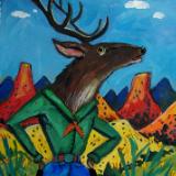 Majestic Cowboy Elk