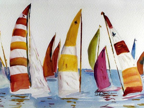 Sailing on Mobile Bay