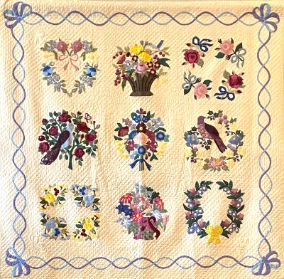 Baltimore Album Style Quilt Baltimore Album Style Quilt