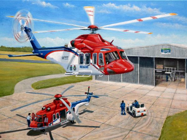 Helicopters at Archerfield