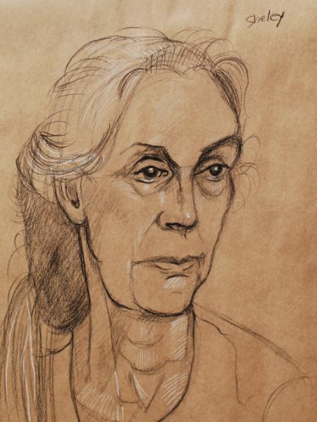 Sheley, Three-Quarter Portrait