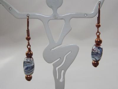 E-39 Lampwork Bead Earrings E-39 Lampwork Bead Earrings