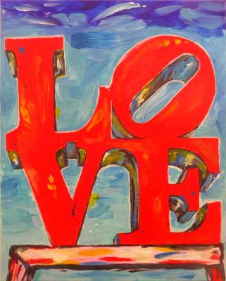 Love sculpture Love sculpture
