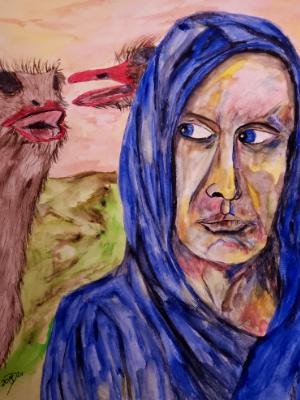 Although, the ostrich type creatures had arrived on earth when she was a kid, and had proven to be peaceful and brilliant, ... Although, the ostrich type creatures had arrived on earth when she was a kid, and had proven to be peaceful and brilliant, ...