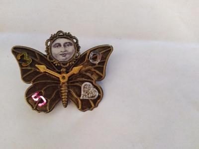 Moon butterfly pin  $35