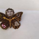Moon butterfly pin  $35
