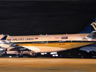 Singapore Airlines Boeing 747-400F Singapore Airlines Boeing 747-400F