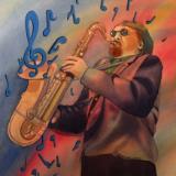 Blue Note (watercolor)