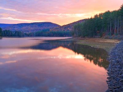 Sunrise on Cooper Lake Sunrise on Cooper Lake