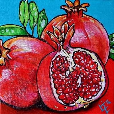 1 of 2 Pomegranate Commissions