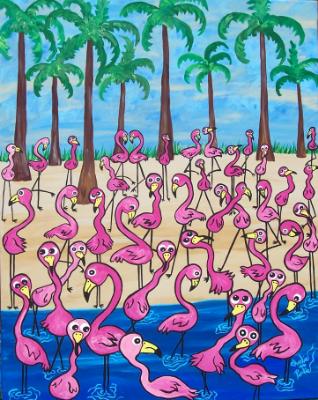 Flamingo Palms