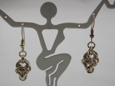 E-88 Sterling Chain Earrings E-88 Sterling Chain Earrings