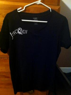 name on t-shirt name on t-shirt