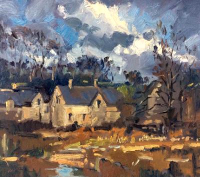 Bibury, winter light Bibury, winter light