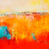 Elemental Enchantment / SOLD / Mixed Media Oil / 60 x 60 / 2015