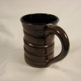 110525.C Coffee Mug with Spiraled Surface
