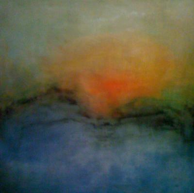 48 x 48 warm sunrise