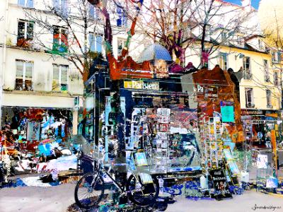 1 copy SOLD / La Parisien bookstore, Paris