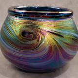 #10262630 Bowl  Starry Night design 4.25''HX5.75''W $125.00