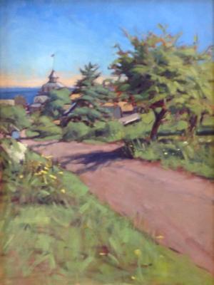 "On the Way to Town" oil 18x24" "On the Way to Town" oil 18x24"