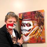 Self portrait for covid shelter in place show 