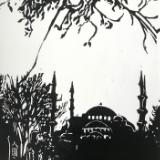 Hagia Sophia Silhouette (Private collection)