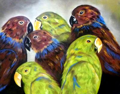 In the Company of Parrots