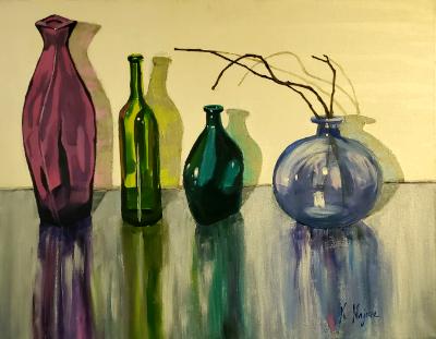 Bottles still life 