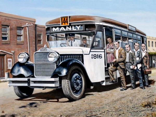First government bus to Manly