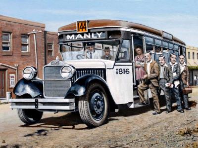 First government bus to Manly