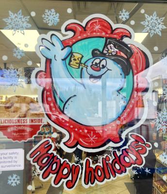 Happy Holidays Frosty Happy Holidays Frosty