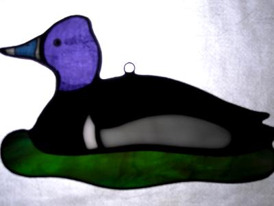 Ring Necked Duck Sun Catcher Ring Necked Duck Sun Catcher