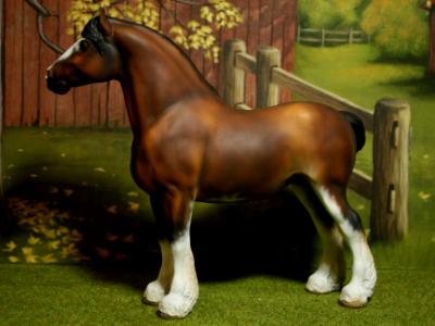 Breyer CLYDESDALE - Repaint NFS