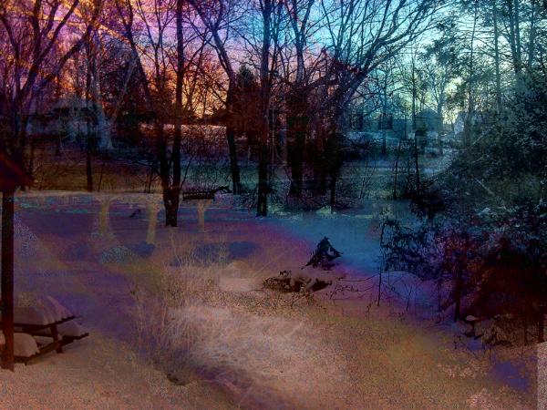 Snow scene