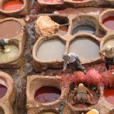 Fez Tannery Workers