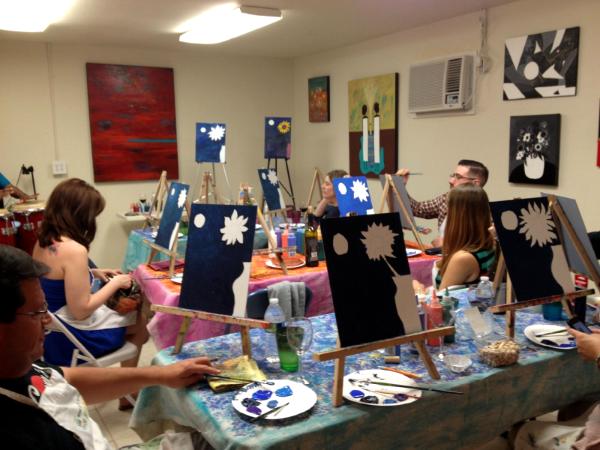 BYOB Paint Party, Paint Class