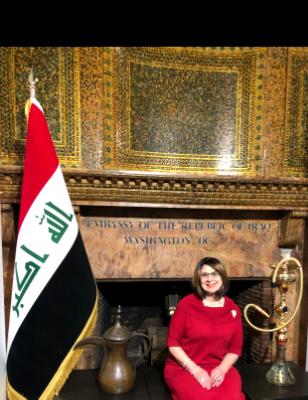 May Alsouz . Joint Exhibition / Iraqi Embassy /USA  2023 