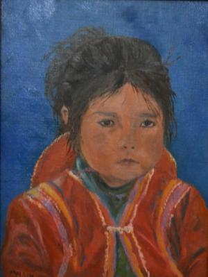 *Peruvian Child 12"x9 " (available) *Peruvian Child 12"x9 " (available)