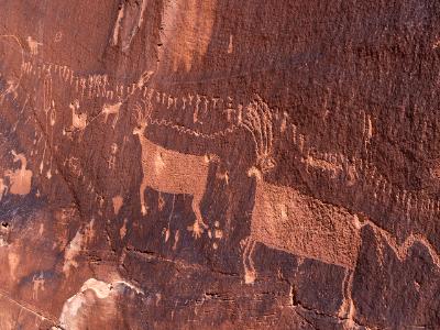 Procession Panel Petroglyph Panel Procession Panel Petroglyph Panel