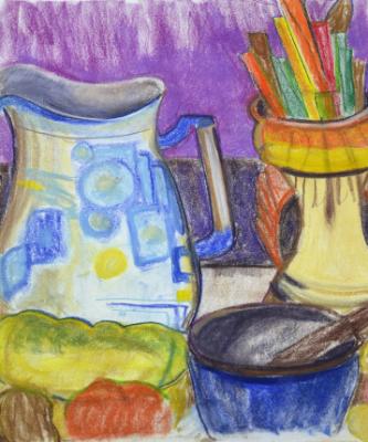 In the Kitchen 18x24 In the Kitchen 18x24